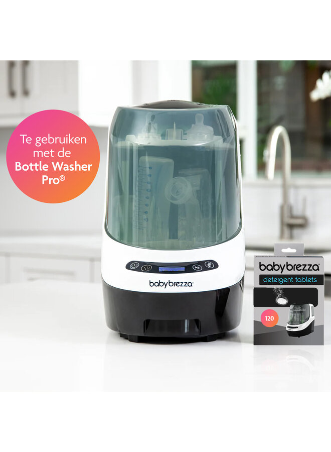 Vaatwastabletten voor Bottle Washer Pro® 120 Tabletten - Baby Brezza