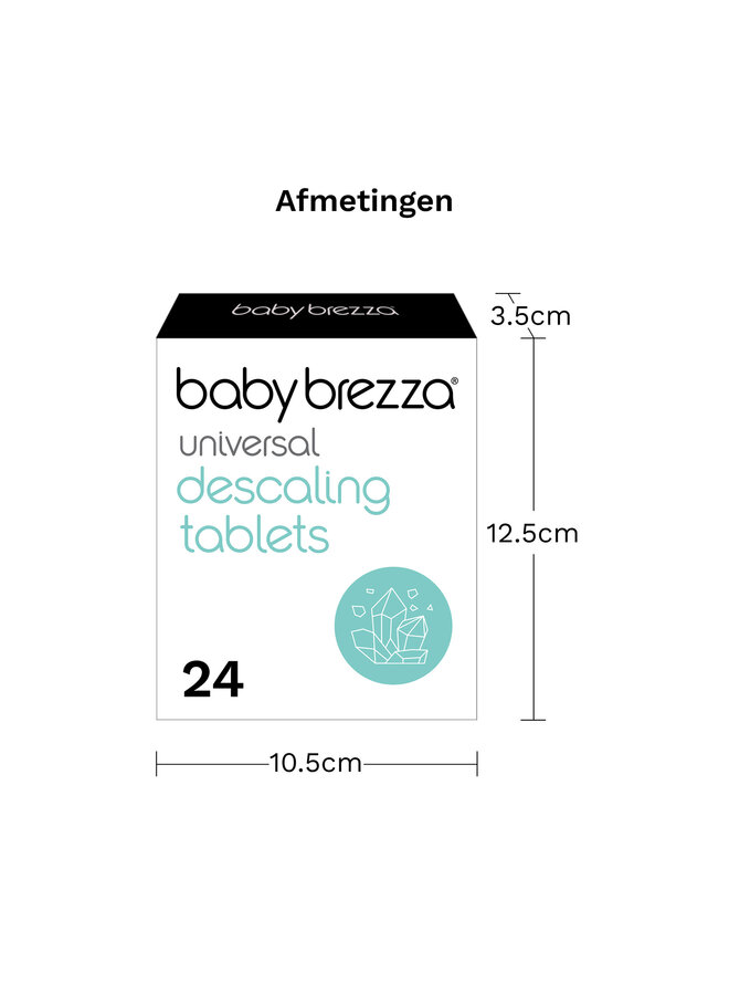 Universele ontkalkingstabletten - Baby Brezza