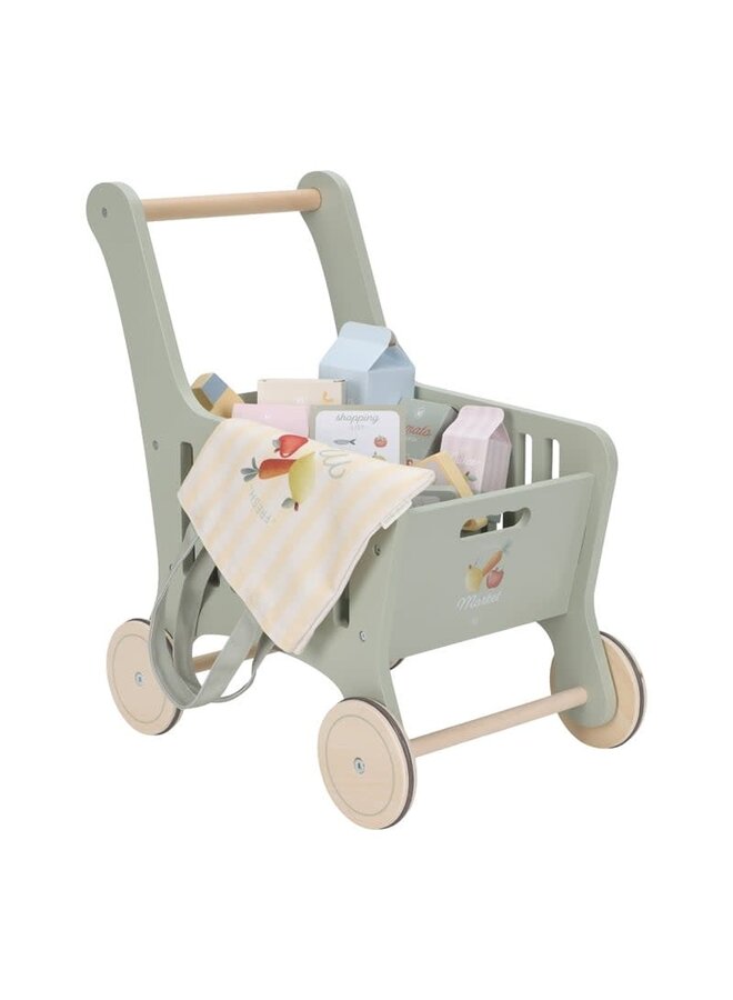 Houten Winkelwagen - Little Dutch