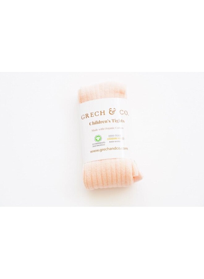 Collants Organic Cotton - Shell - Grech & Co
