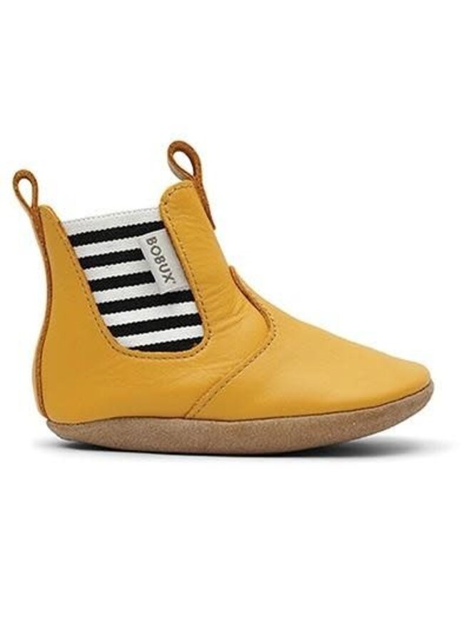 Slofjes Soft Soles - Jester Mustard - Bobux