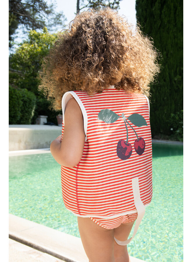 Float Vest Frill - Glitter Stripe - Konges Slojd