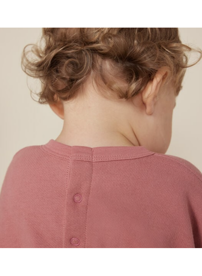 Fleece Sweatshirt - Rose - Petit Bateau