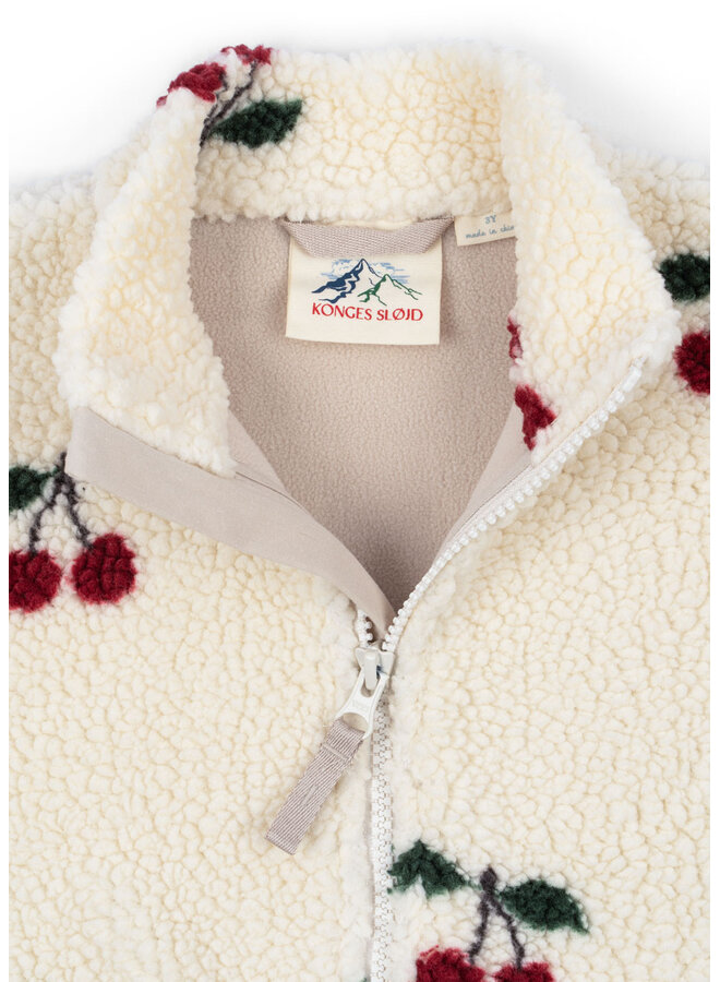 Jody Teddy Jacket - Cherry - Konges Slojd