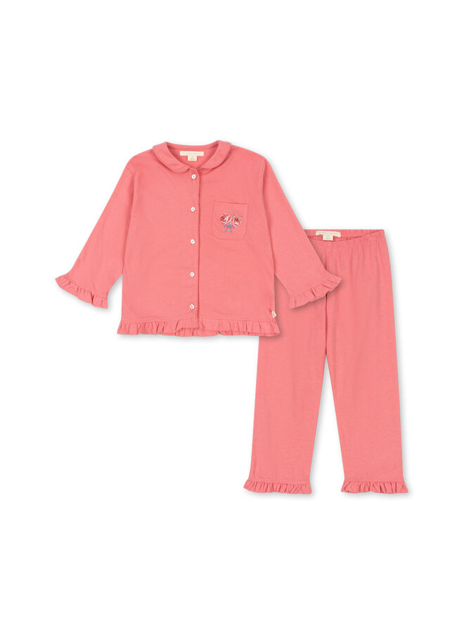 Pio Frill Set - Strawberry Pink - Konges Slojd