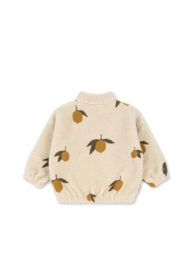 Jody Teddy Jacket Grs - Mon Grand Citron Sage - Konges Slojd
