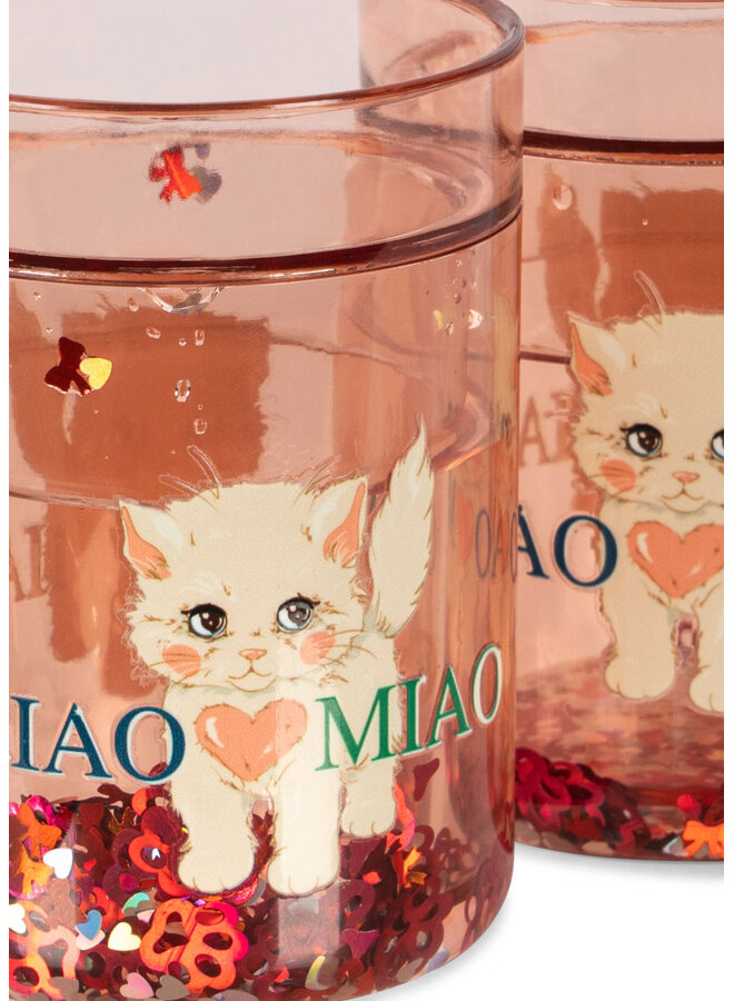 2 Pack Glitter Cups - Ciao Miao - Konges Slojd