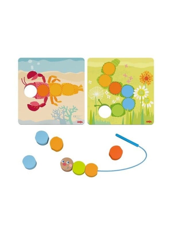 Rijgspel - Houten dieren - Haba