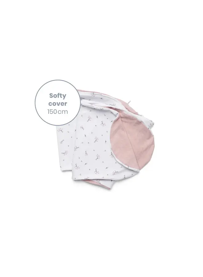 Hoes Voedingskussen Softy - Flower Pink - Doomoo
