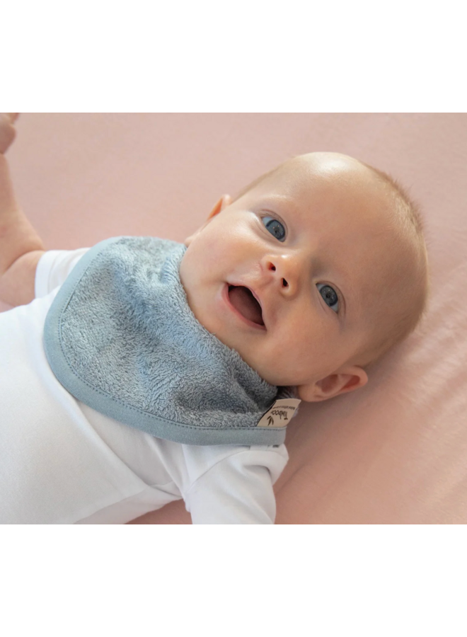 Kwijlslabbetje (dubbel gelaagd) - Moon Blue - Timboo