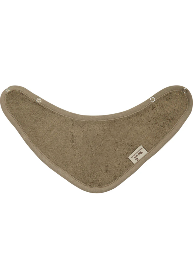 Kwijlslabbetje (dubbel gelaagd) - Jungle Green - Timboo