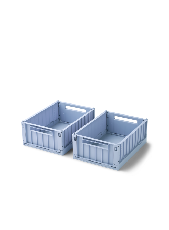 Weston Storage Box S 2-pack - Dusty lavender - Liewood