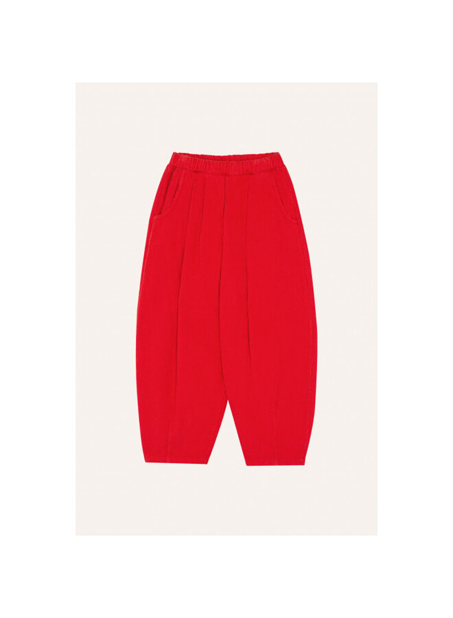 Red Corduroy Trousers - The Campamento