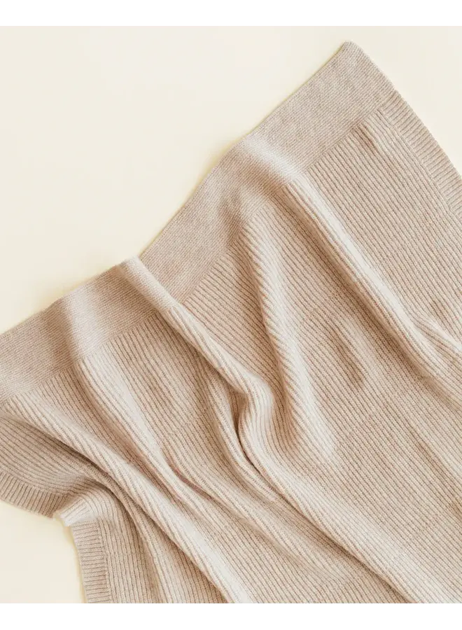 Blanket Gaston - Soft Beige - HVID
