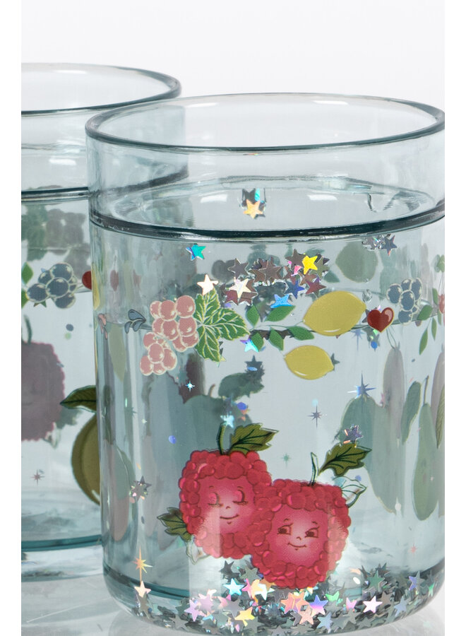 2 Pack Glitter Cups - Fruity - Konges Slojd