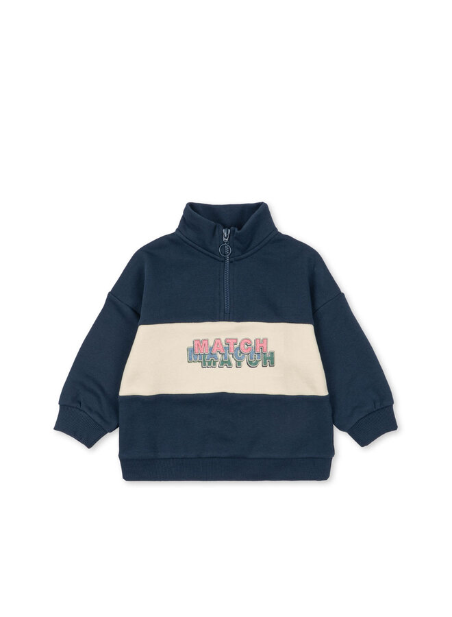 Lou Half Zip Sweat - Spellbound - Konges Slojd