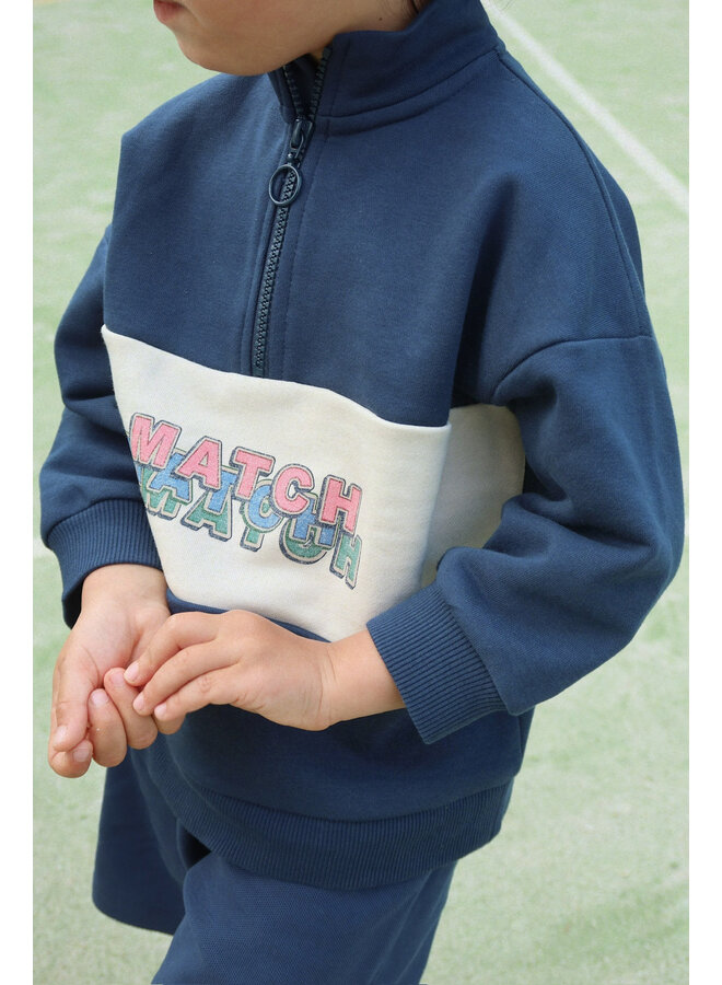 Lou Half Zip Sweat - Spellbound - Konges Slojd