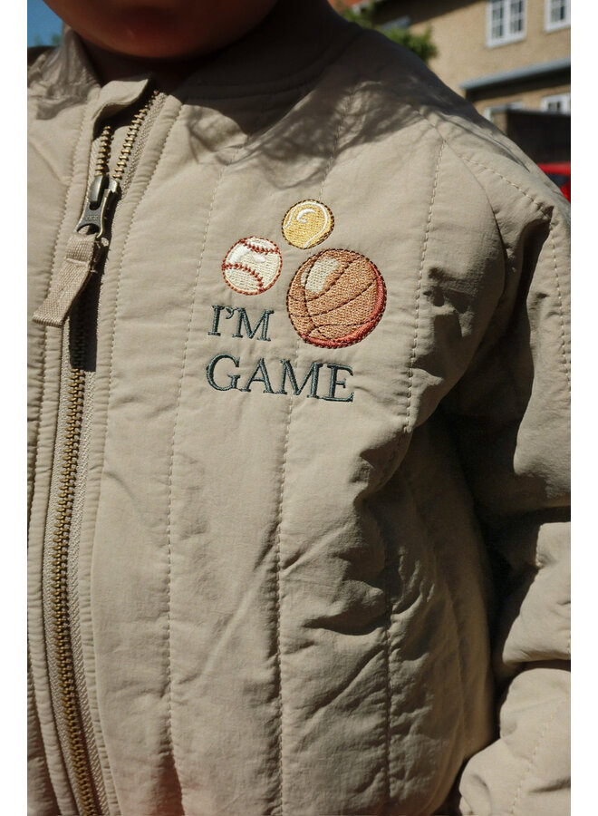 Juno Bomber Jacket - Baller Laurel Oak - Konges Slojd