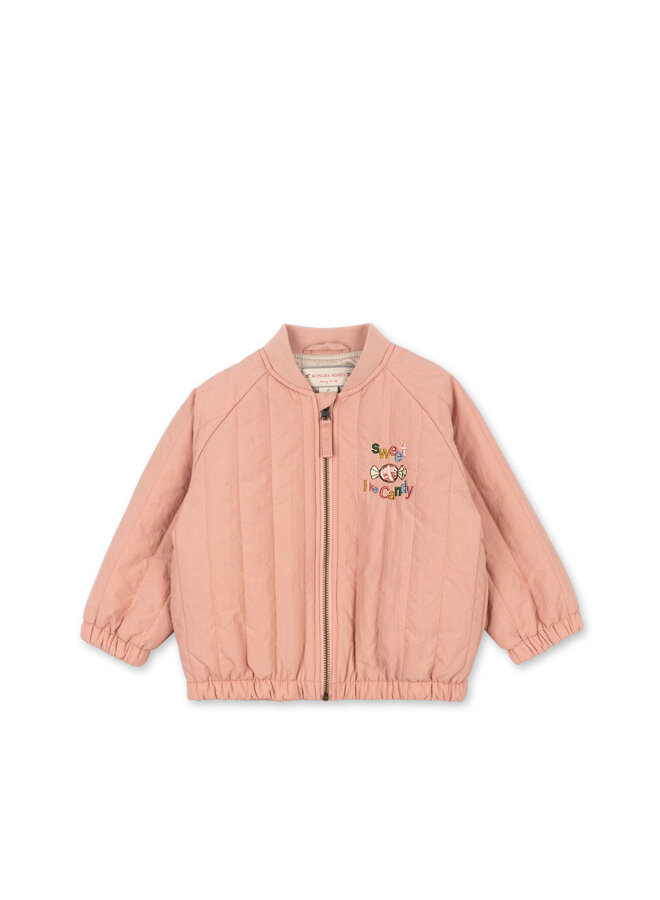 Juno Bomber Jacket - Cameo Brown - Konges Slojd