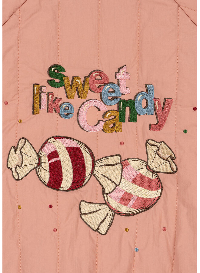 Juno Bomber Jacket - Cameo Brown - Konges Slojd