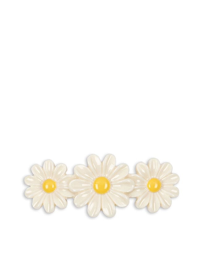 Daisy Big Hair Clip - Antique White - Konges Slojd