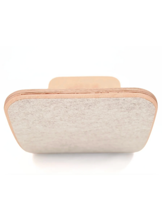 Wobbel Original Blank Gelakt Met Vilt - Wooly