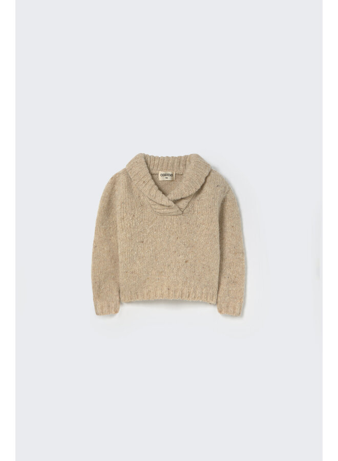 Tricot Sweater - Stone - My Little Cosmo
