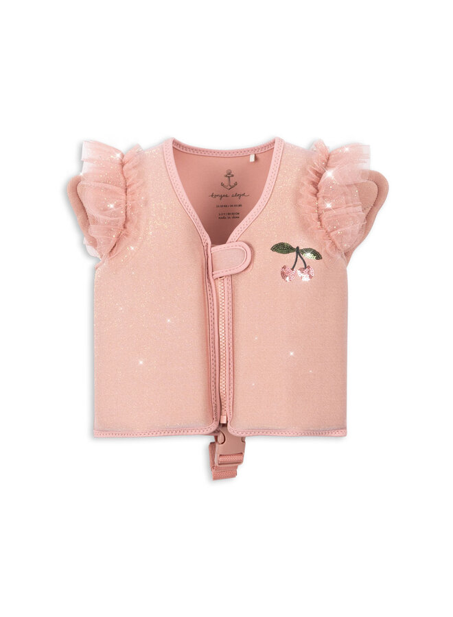 Piper Swim Vest - Powder Pink - Konges Slojd