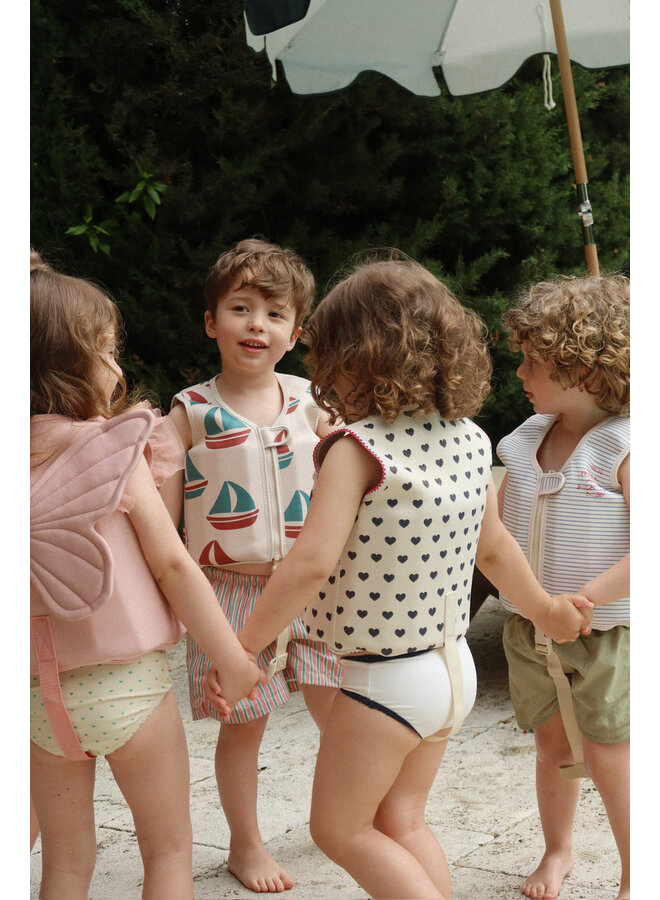 Piper Swim Vest - Powder Pink - Konges Slojd