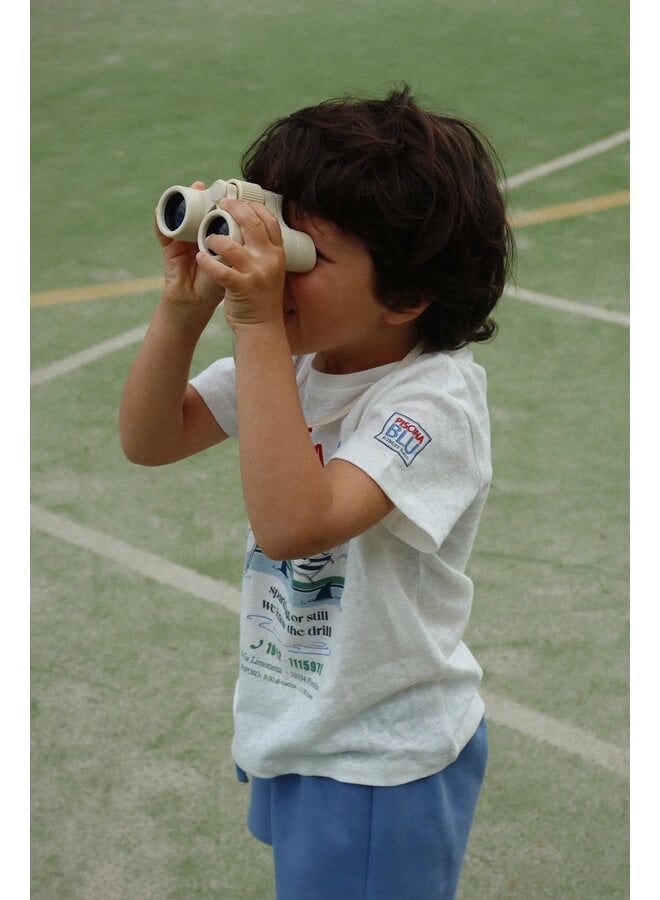 Era Tee - Off White/Piscina - Konges Slojd