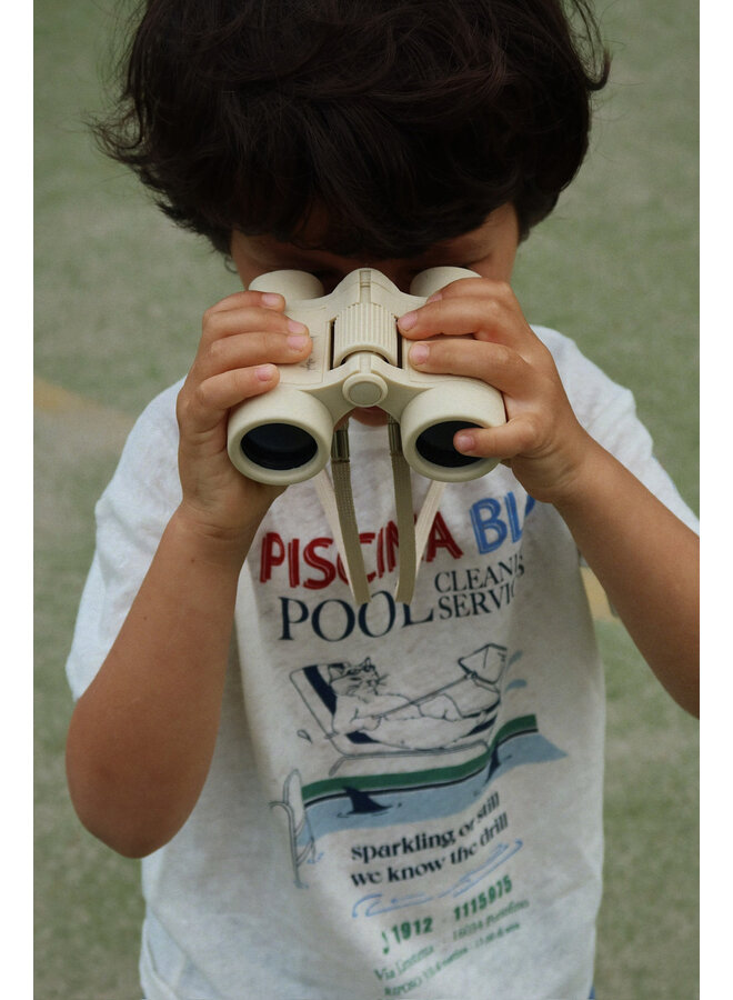 Era Tee - Off White/Piscina - Konges Slojd