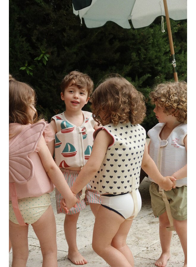 Ellis Swim Vest - Stripe Bluie - Konges Slojd