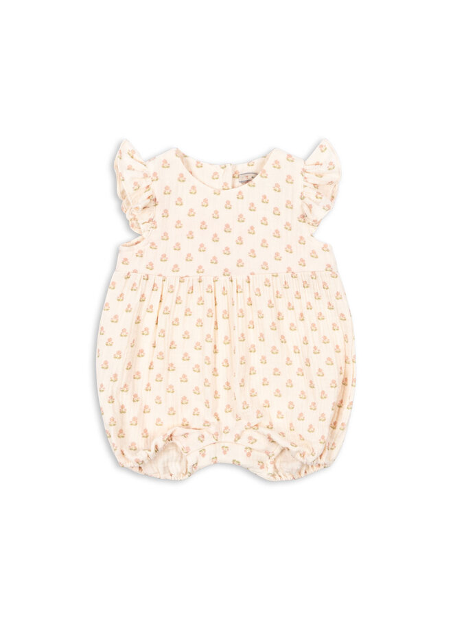 Coco Frill Romper - Carta Rosa - Konges Slojd