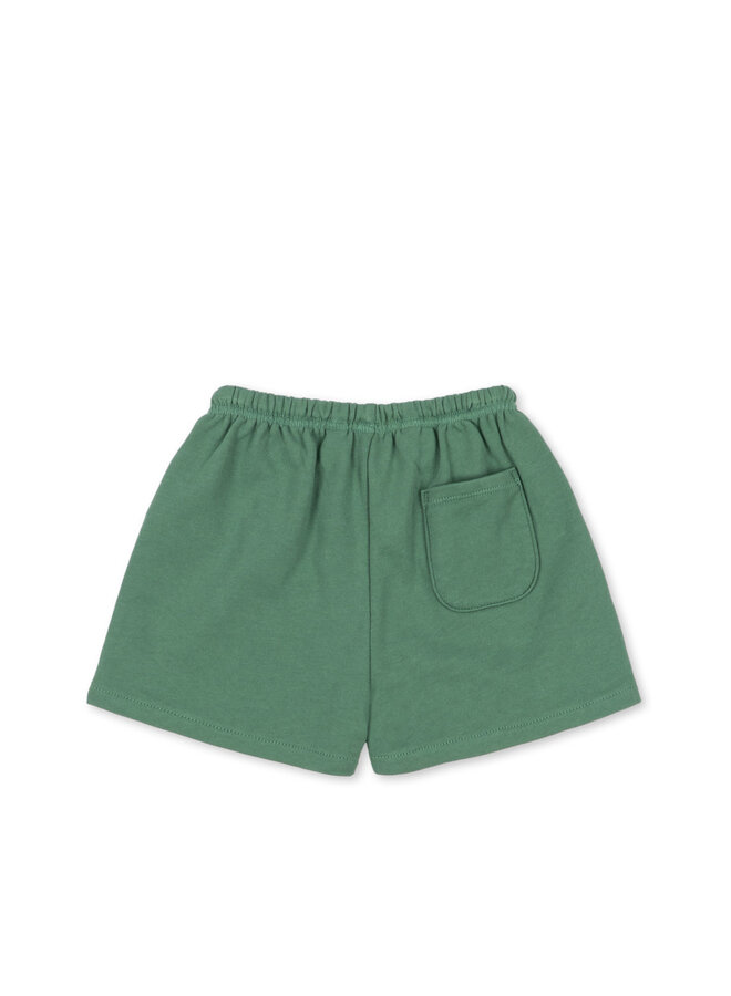 Spotty Sweat Shorts - Dark Ivy - Konges Slojd