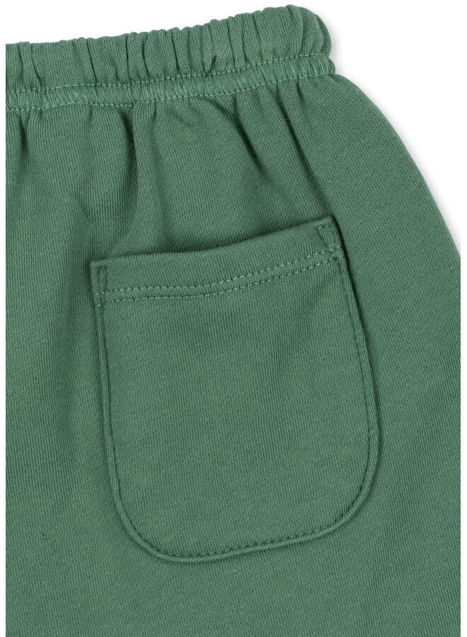 Spotty Sweat Shorts - Dark Ivy - Konges Slojd