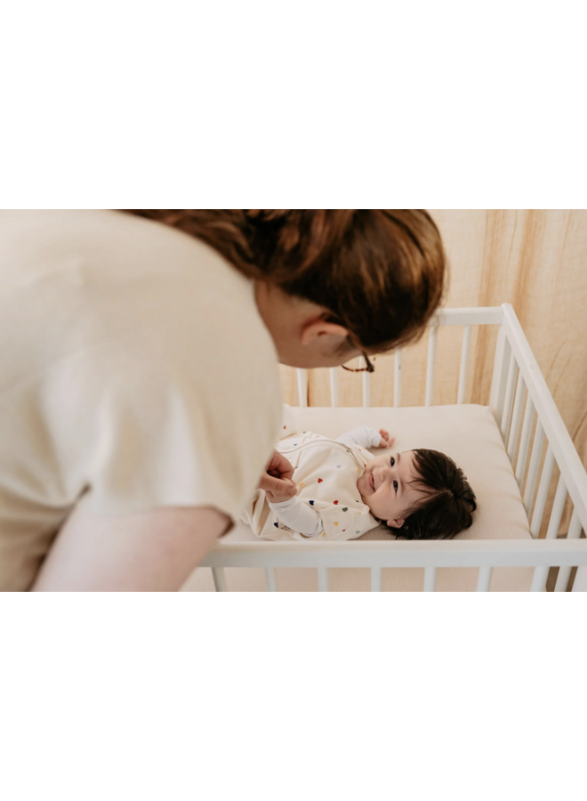 Inbakerslaapzak Mini 3/6M - Cotton - Confetti Hearts - Puckababy