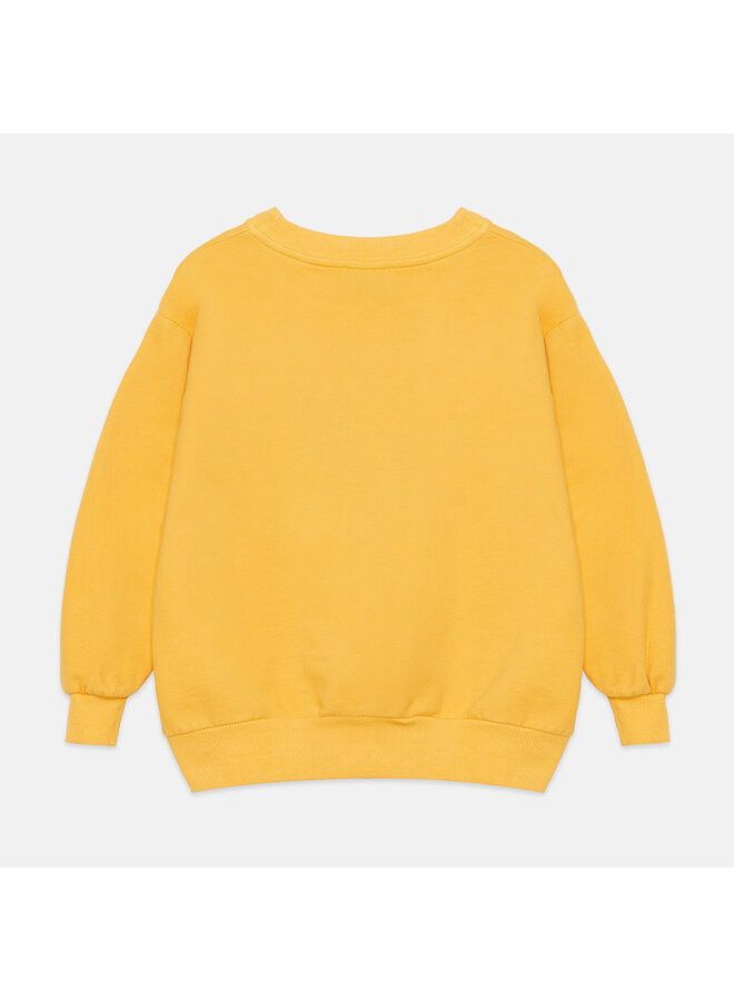 Cloud shape sweatshirt - Orange - Weekend House Kids