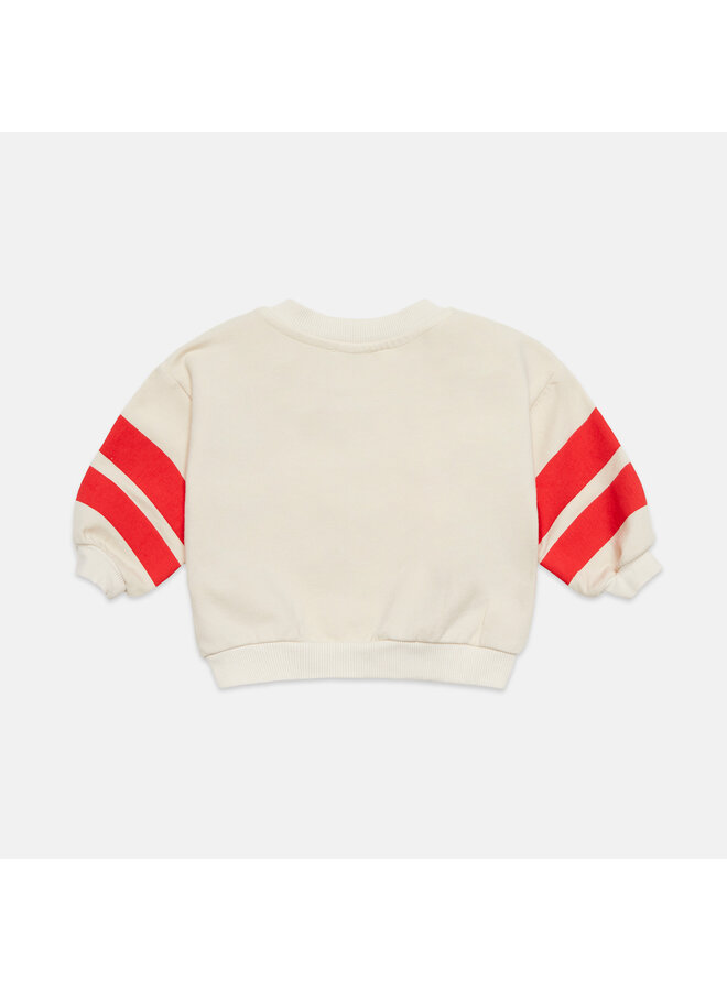 Apple baby sweatshirt - Ecru - Weekend House Kids