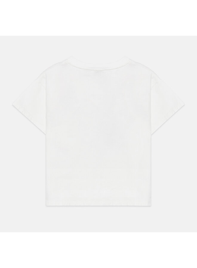 Apple shape t-shirt - White - Weekend House Kids
