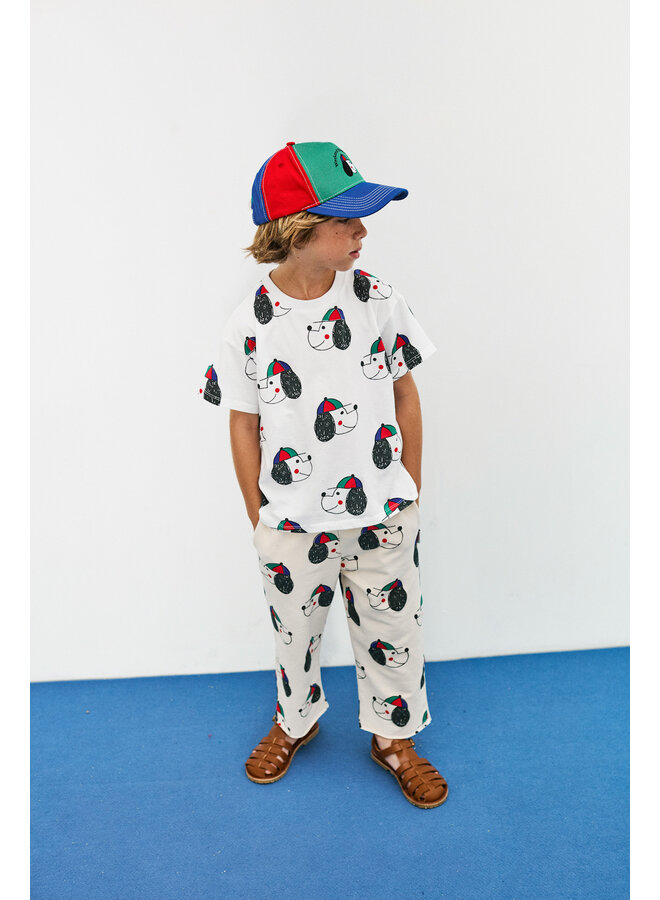 Happy dog t-shirt - White - Weekend House Kids