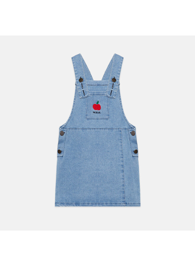 Apple denim dress - Denim - Weekend House Kids