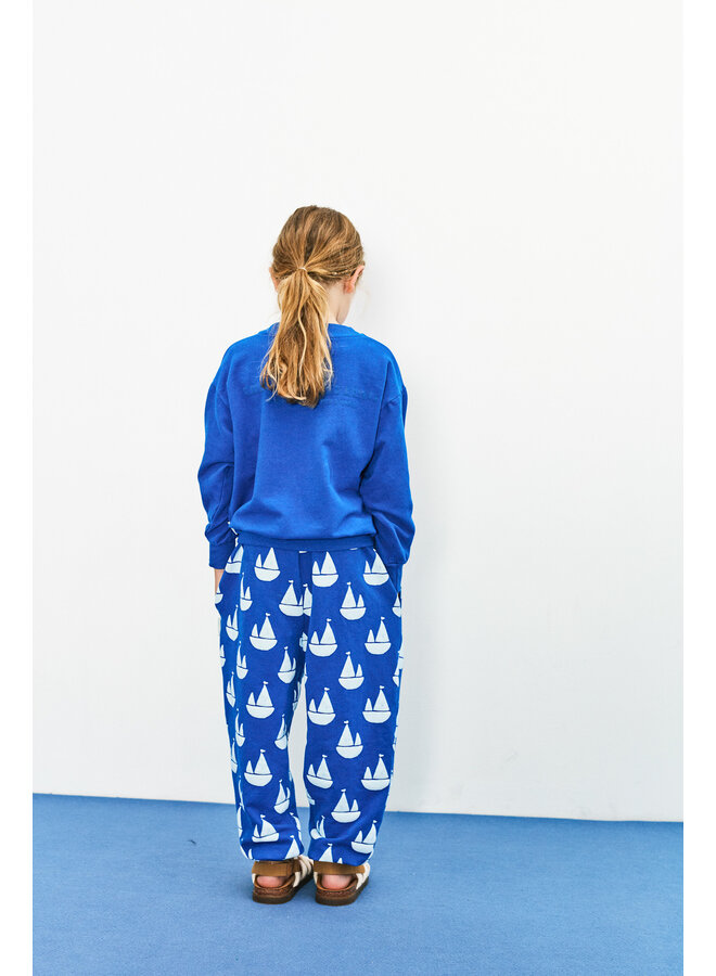 Heart glasses sweatshirt - Nautical blue - Weekend House Kids