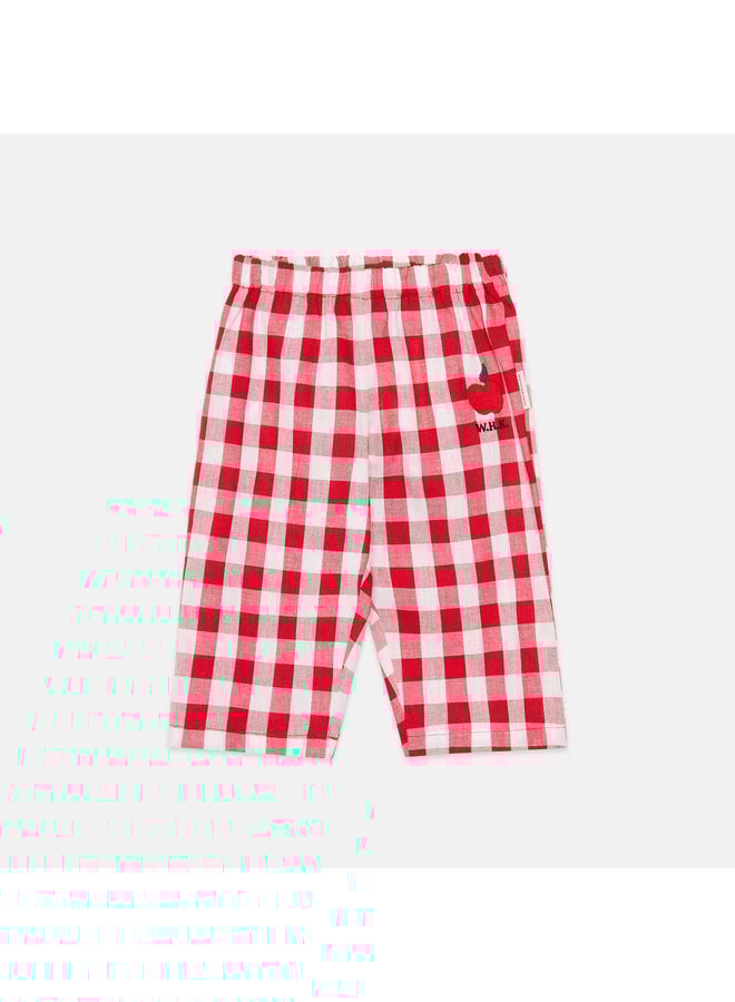 Apple baby pants - Red and white - Weekend House Kids