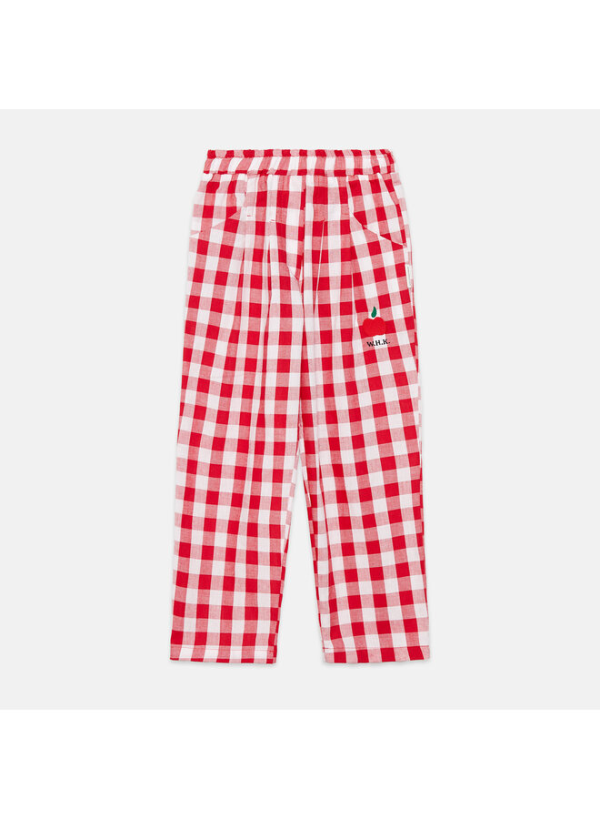 Apple carrot pants - Red and white - Weekend House Kids