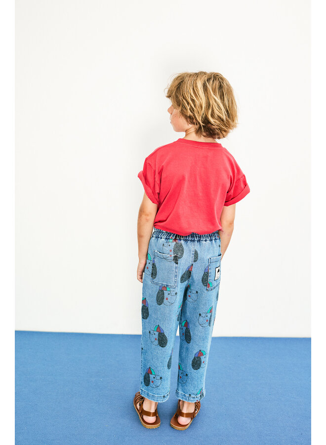 Happy dog jeans - Denim - Weekend House Kids