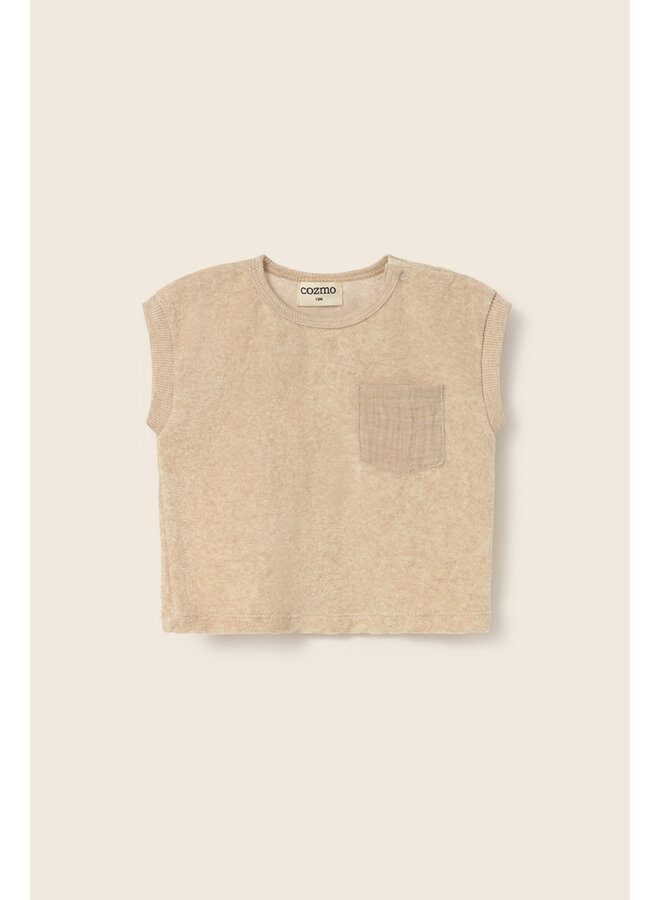 Soft Terry Shirt Gage - Beige - My Little Cozmo