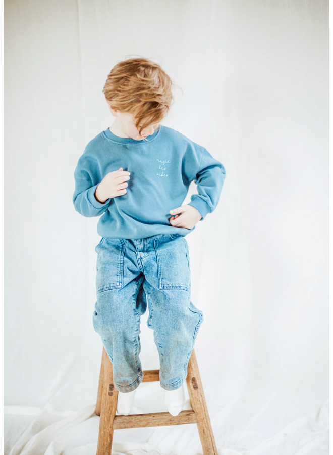 Sweater Bro - Petrol Blue - Elle & Rapha