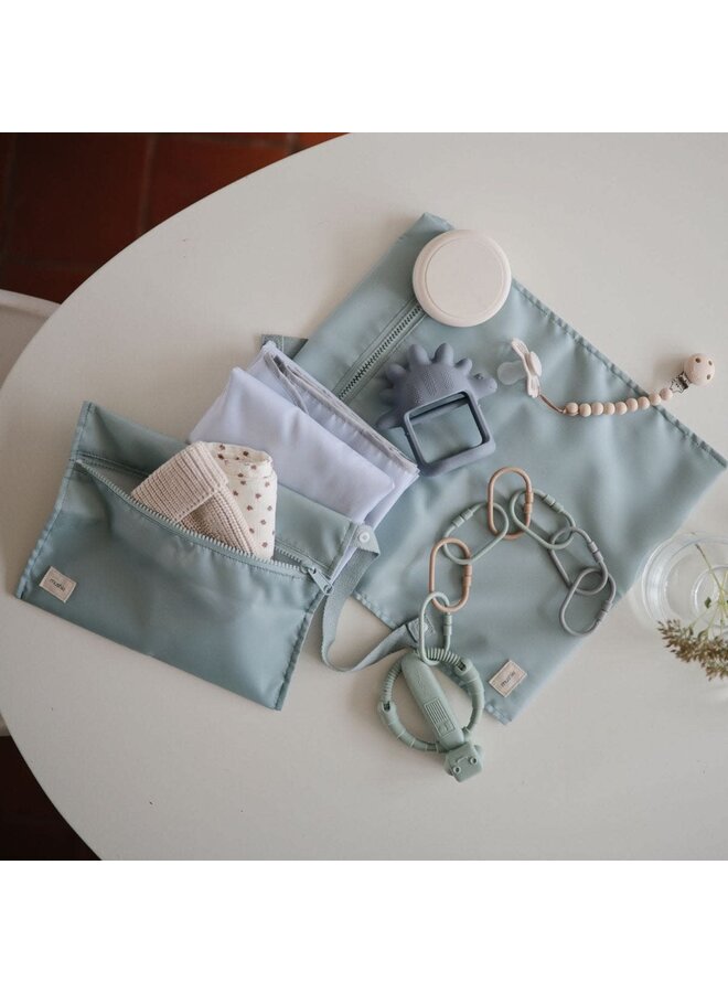 Water Resistant Wet Bag - Roman Green - Mushie