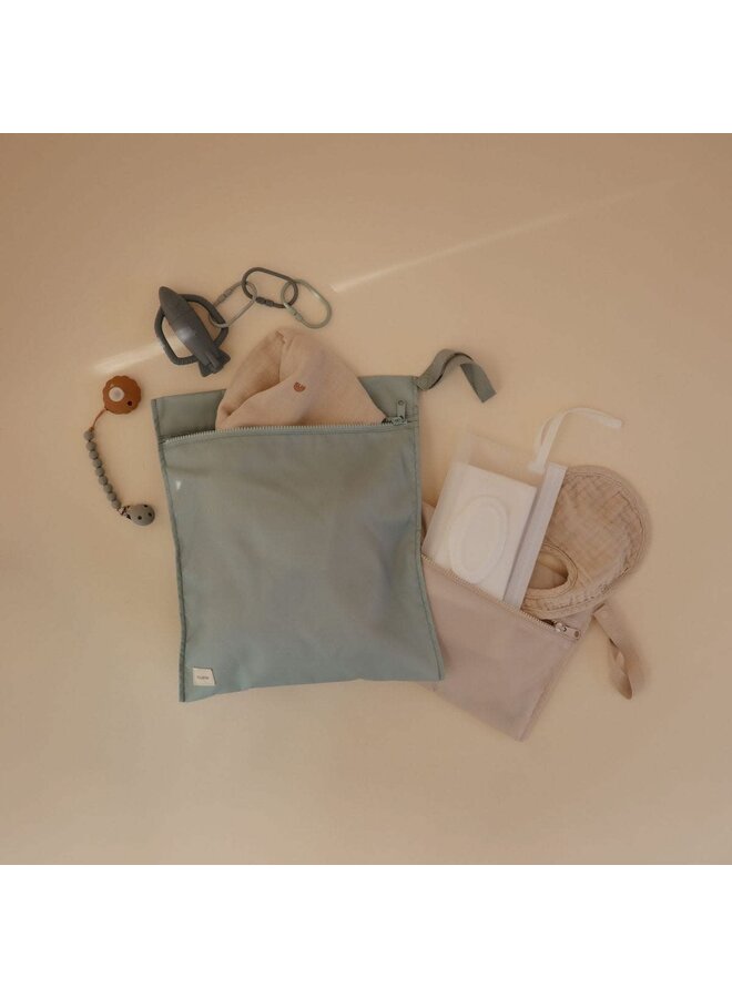 Water Resistant Wet Bag - Roman Green - Mushie