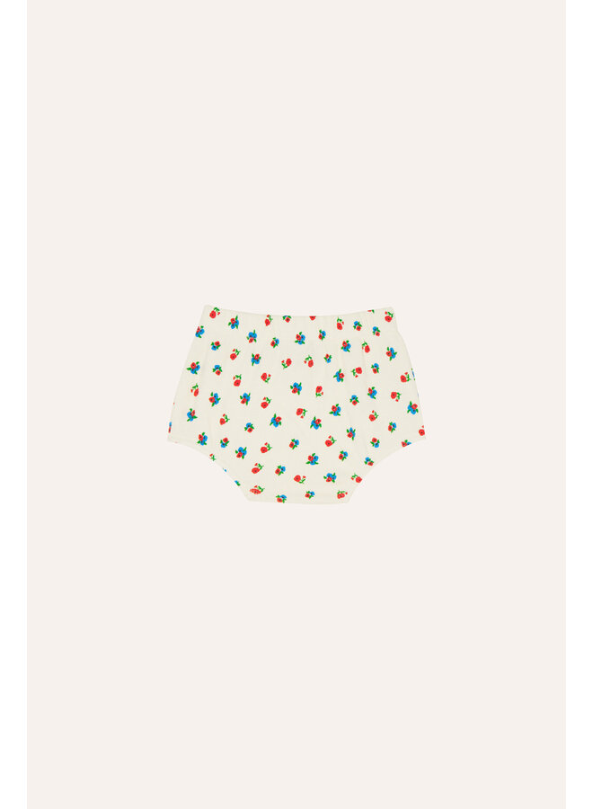 Small Flowers Allover Baby Bloomer - Ecru - The Campamento